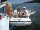 Jonas & Fabrice easy raftin